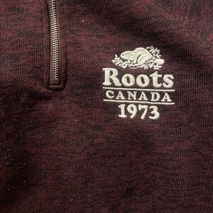 roots cabin crewneck